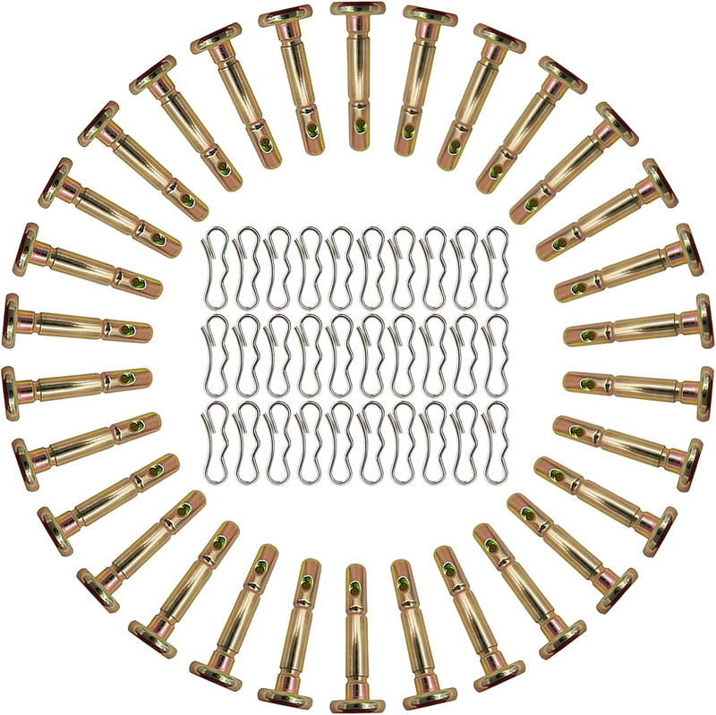 Shear Pins Cotter Pins 73804124A 71404040 for MTD Cub Cadet Troy Bilt 24 26 Inch