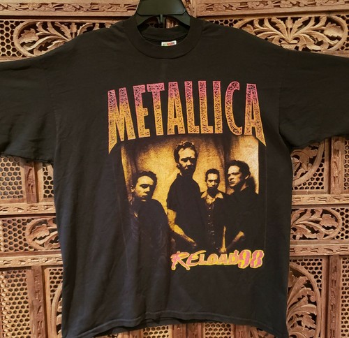 希少 90s METALLICA RELOAD 1998 Tシャツ 雰囲気抜群