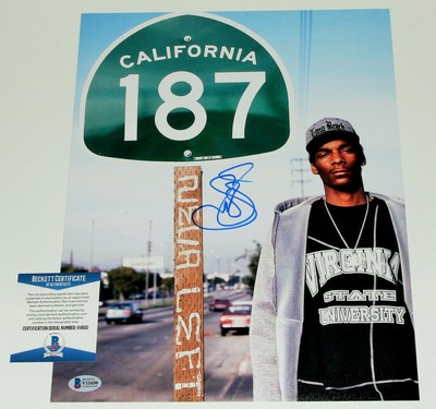 SNOOP DOGG 直筆サイン Snoop Dogg Signed Custom Framed Photo (Beckett) | Pristine
