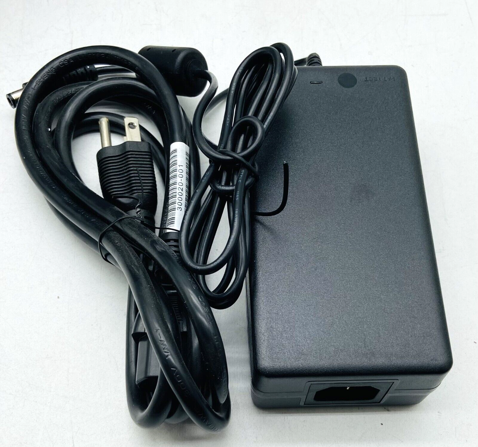 ZEBRA ZXP SERIES 1 USB ID CARD THERMAL PRINTER W/PWR ADPTER & CORD & USB CABLE