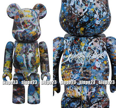 MEDICOM TOY - BE＠RBRICK 1000% Jackson Pollock Studio 4 Medicom Toy BEARBRICK Jackson Pollock Studio Splash 1000