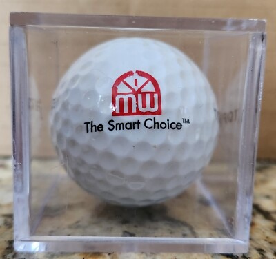 MW Manufacturers: The Smart Choice Logo Golf Ball - Top Flite (In display case)