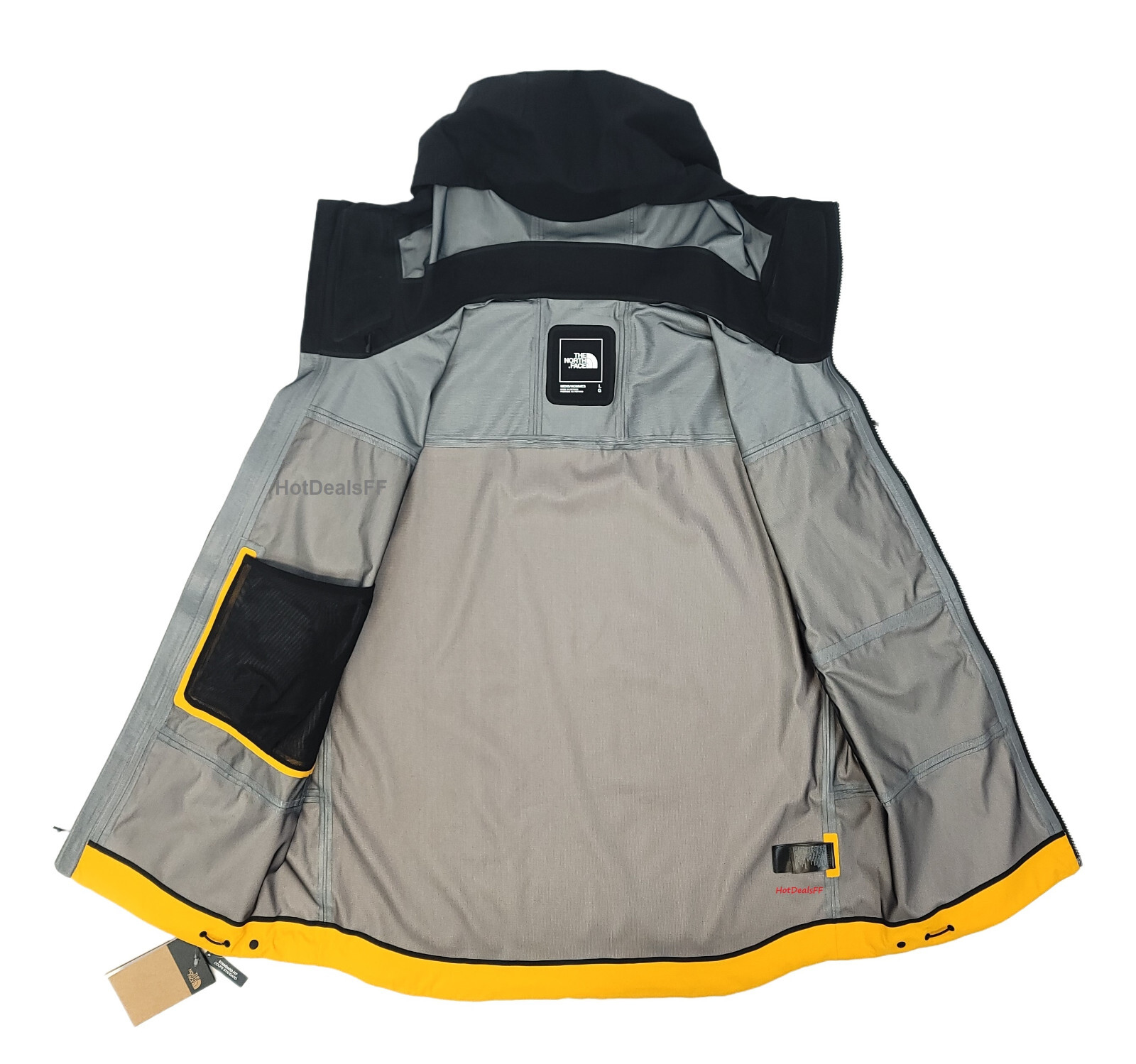 Pre-owned The North Face Men's Sm-lrg Dryvent Waterproof Shell Ski Summit Gold Jacket $400