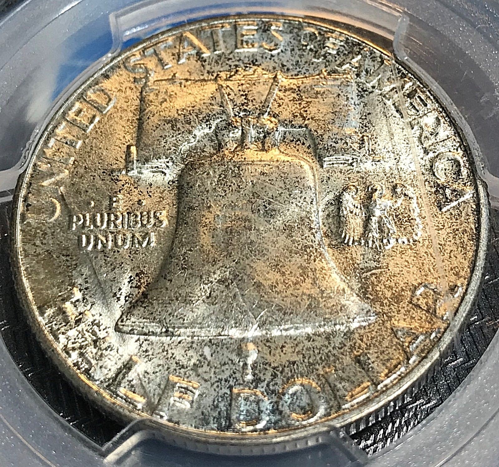 1953-S Franklin 50c PCGS MS65 75% Bell Lines $20K in FBL Scratch-Free Holder CHN