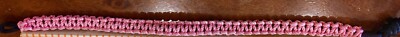 Handmade Mexican Thread Bracelet-Pink