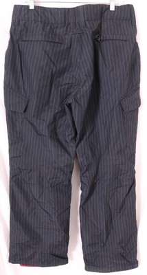 Empyre Pinstripe 10,000mm Adjustable Waist Snowboarding Ski Pants Men's M