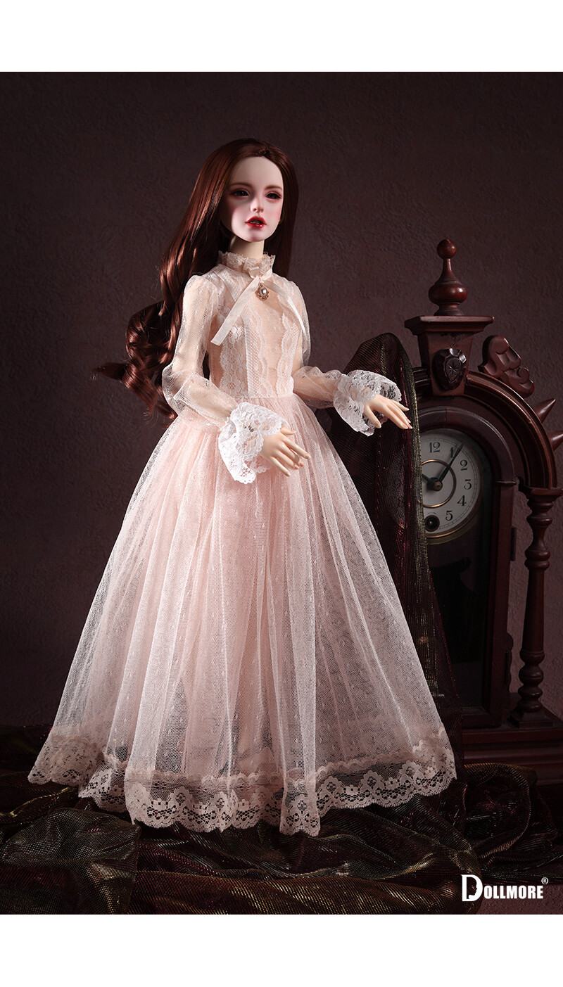 Dollmore dress for 1/3 BJD SD - Saposi Long Dress (Ivory) | eBay