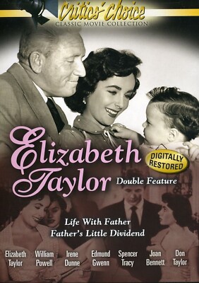 Elizabeth Taylor Double Feature DVD: Life with Father / Father's Little Dividend