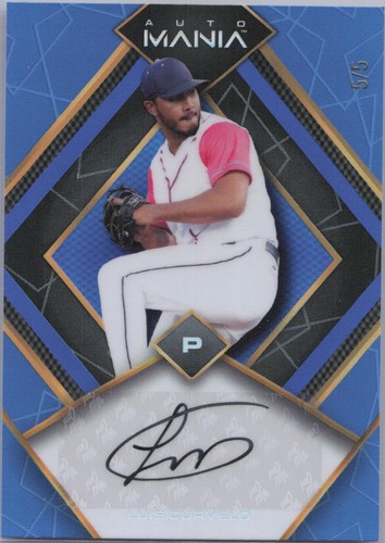 2023 Wild Card Auto Mania - Luis Curvelo #AM-D44