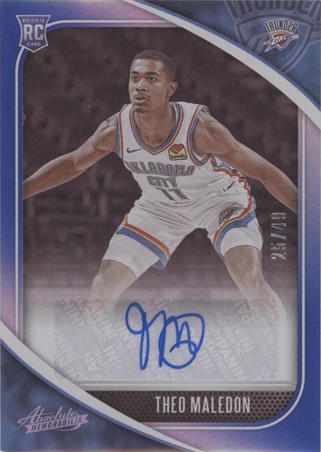 2020-21 Panini Absolute Memorabilia - Théo Maledon #RA-TMA