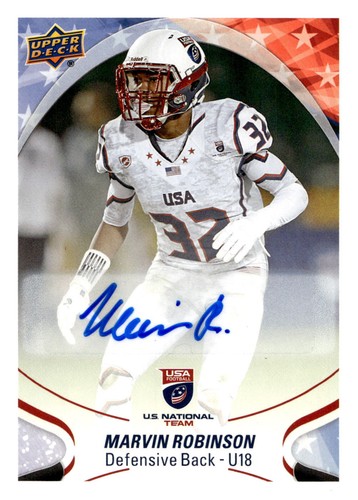 2017 Upper Deck USA Football Marvin Robinson #78