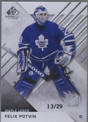 2016-17 SP Game Used - Felix Potvin #98