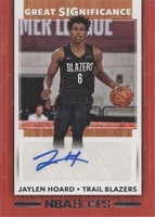 2019-20 Panini NBA Hoops - Jaylen Hoard #GS-JHR