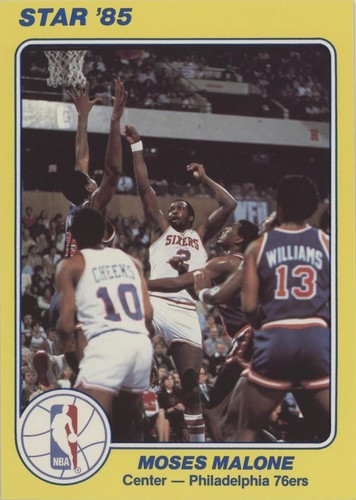 1984-85 Star - Moses Malone #17