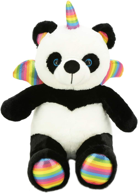 Joyamigo Shauntsy the Pandacorn Cute Panda Bear Stuffed Animal Plush Soft Unicor