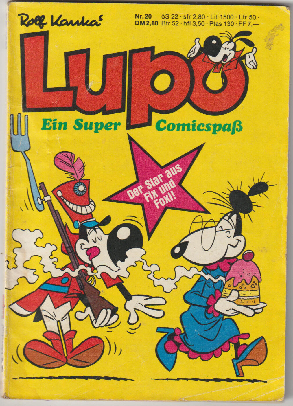 ✪ Lupo - Ein Super Comicspa Nr.20,  Pabel 1981 | COMIC | ROLF KAUKA | FIX & FOXI