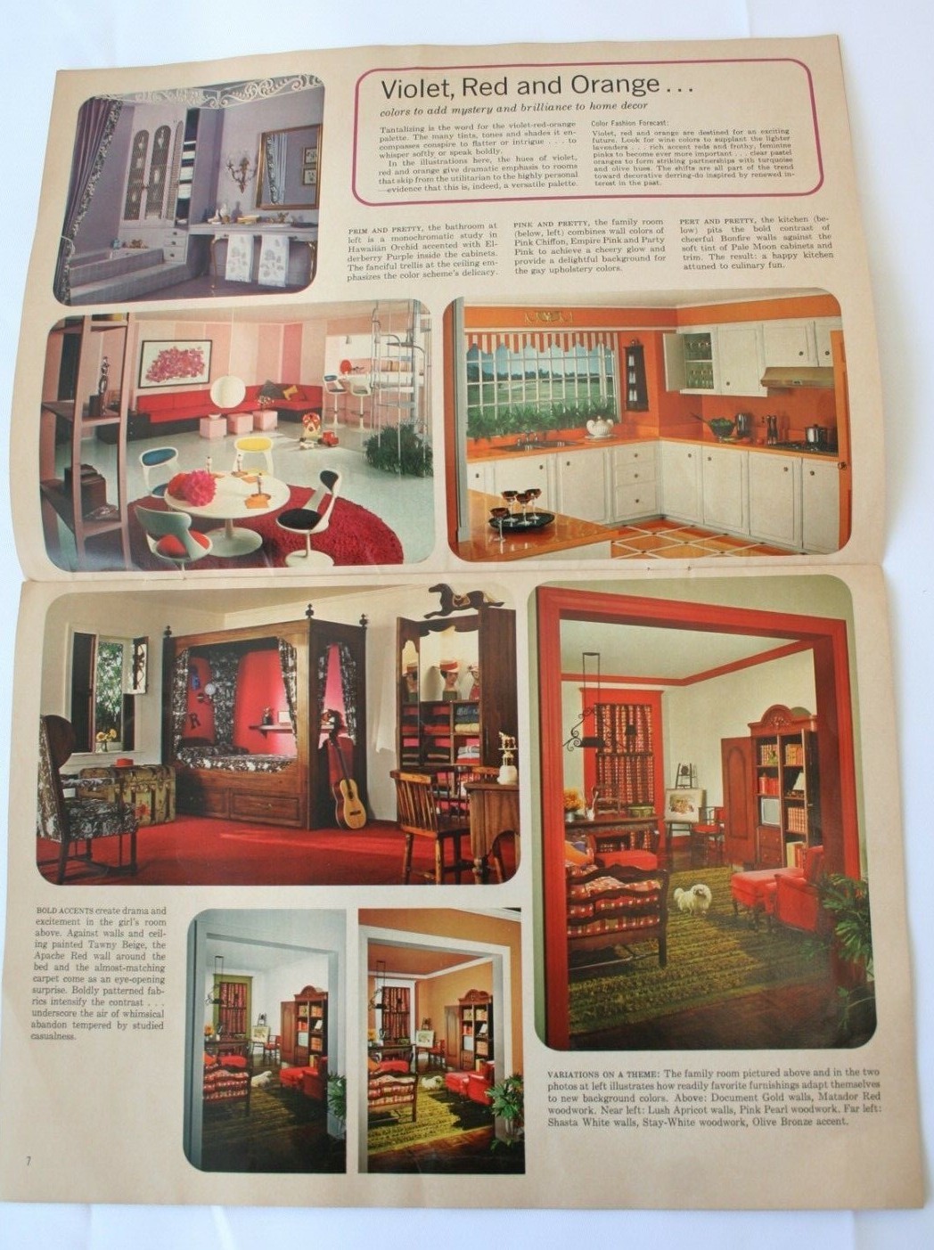 MCM 1966 Sherwin-Williams Paint Home Decorator Centennial Catalog Cumberland MD