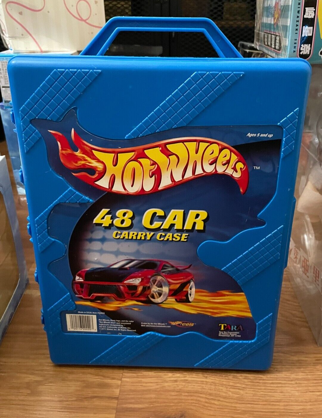 Mattel Hot Wheels 2001 Blue 48 Car Carry Case, includes 48 cars | eBay