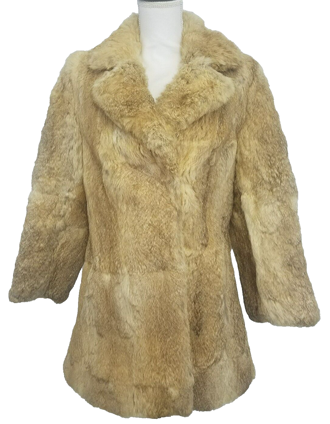 VTG Women's Richard Mann Rabbit Hair Winter Coat Safuron Fur