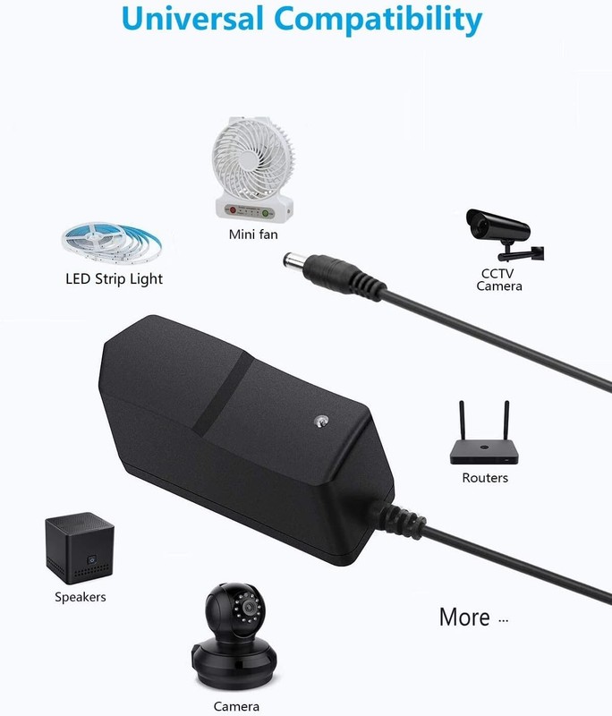 6V 2A Power Supply100-240 50/60Hz AC DC 6 Volt 2 Amp Power Adapter Transformer