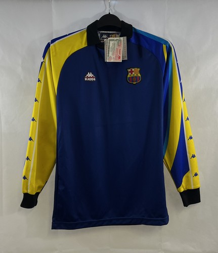 Kappa FC Barcelona サッカーシャツ ユニフォーム l Barcelona 1995 - 1997 Home football Kappa shirt #10 Giovanni