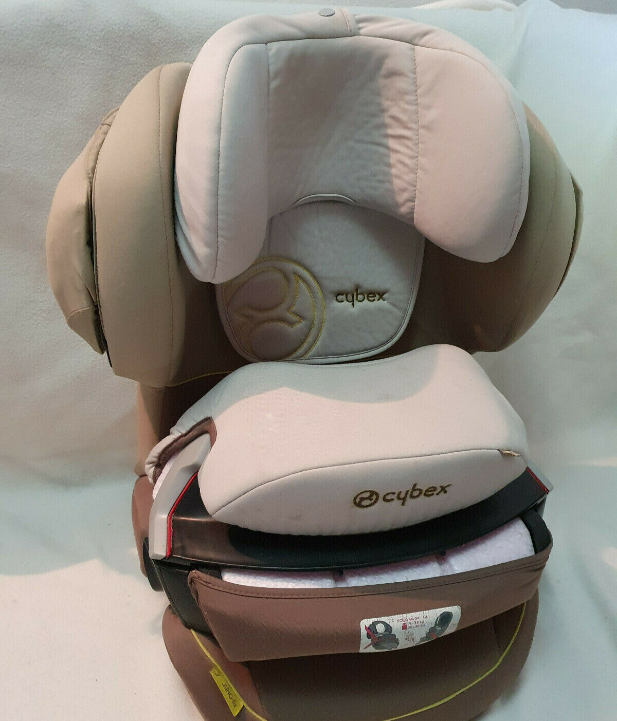 Kindersitz Cybex Juno Fix - Beige 9-18kg mit Isofix | ADAC Note 2,0 - GEBRAUCHT