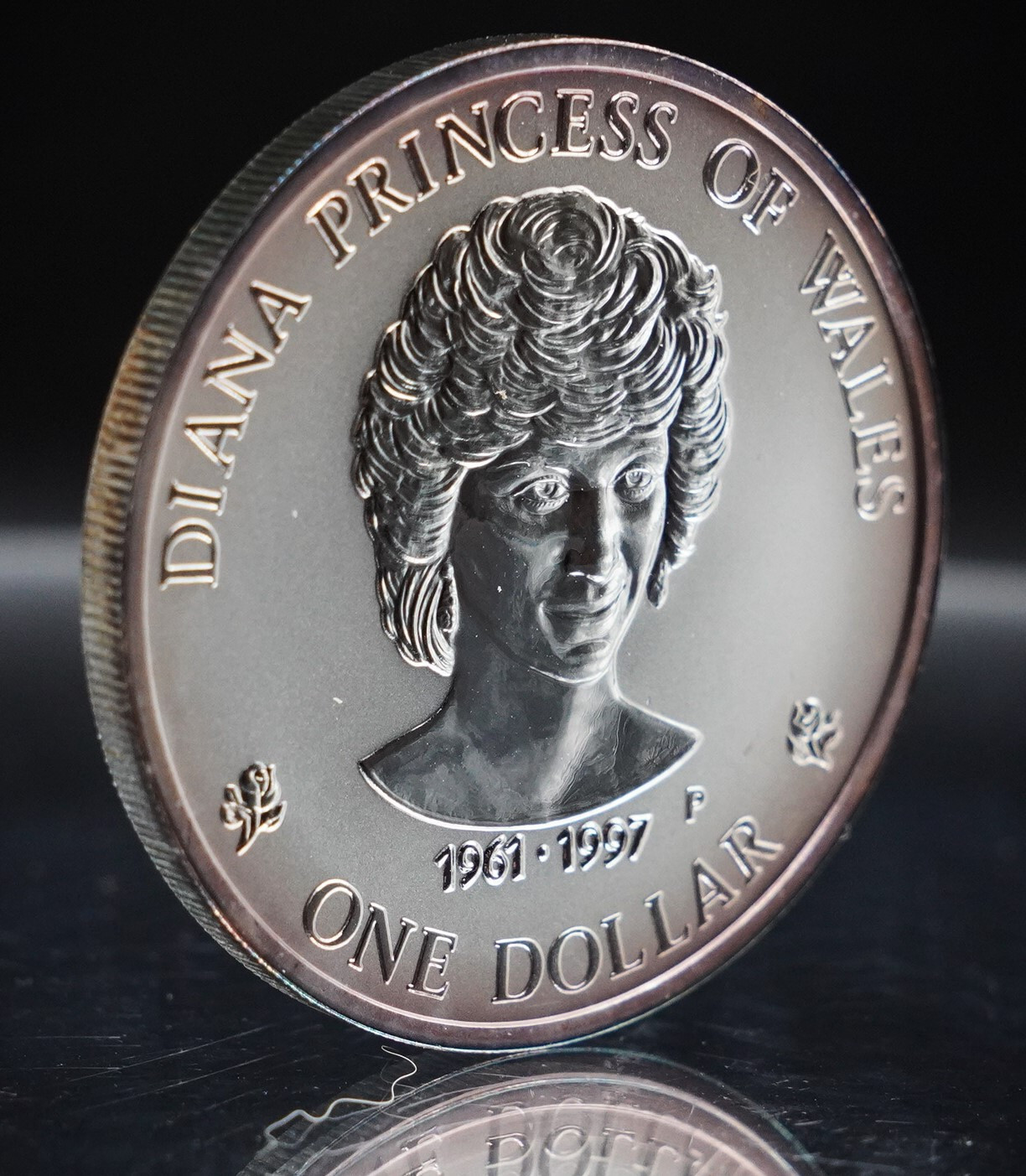NGC PF69 UCクック諸島 1997年 プリンセス・ダイアナ 銀貨 1ドル 1997 Cook Island Lady Diana Princess of Wales 1oz 999 FINE