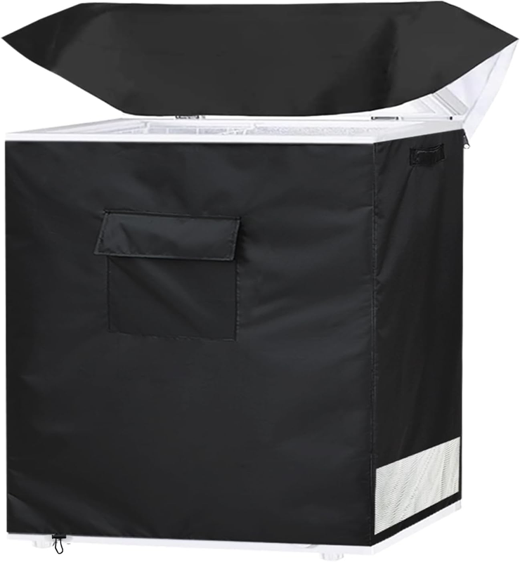 Chest Freezer Cover Deep Freezer Covers for outside 5.0 Cubic Feet Freezer，Top w