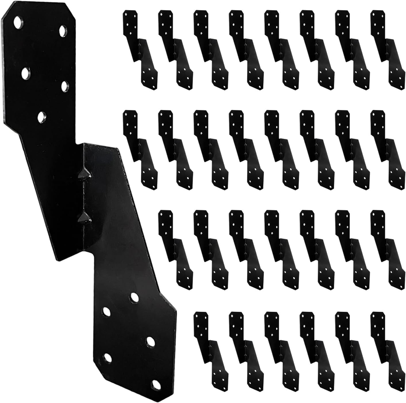(30 PCS) Hurricane Brackets H2.5A 18-Gauge Galvanized Hurricane Tie 25ct Heavy D