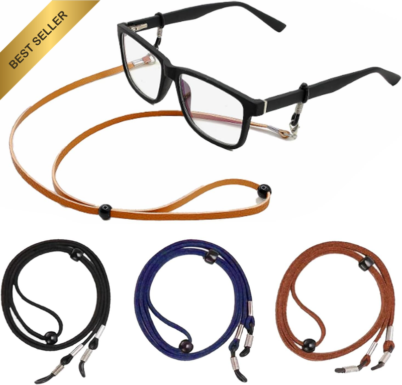 3 Pcs Adjustable Eyeglass Strap,Glasses Straps,Universal Glasses Straps,Universa