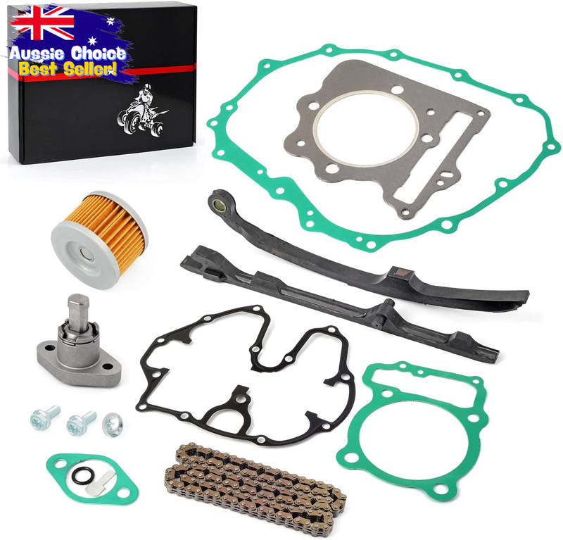 HONDA 400EX 400X XR400 Cam Chain, Guides, Tensioner & Gasket 1996-2014