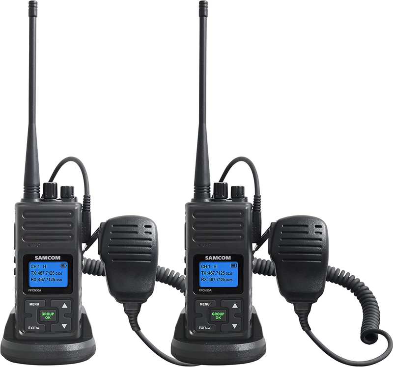 5Watt Walkie Talkie for Adults Long Range Two Way Radio Rechargeable with Speaki