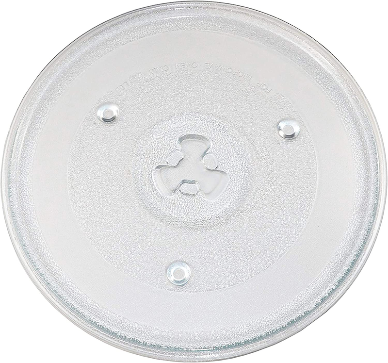 Microwave Glass Tray Turnable Plate Compatible w/ Hamilton Beach Dishwasher Safe