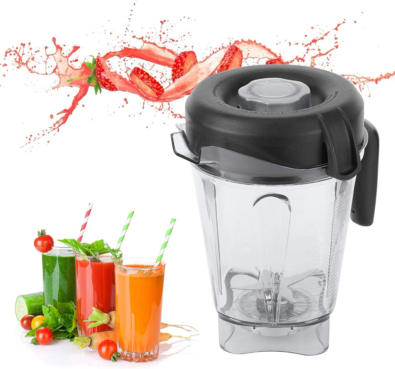 Transparent Food Blender Container with Blade Lid Replacement Accessories Fit fo