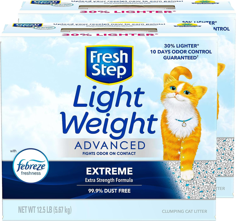 Lightweight Clumping Cat Litter, Advanced, Extreme Odor, Ext