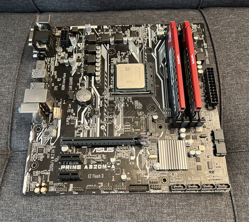 ASUS PRIME A320M-A USB 3.1 SATA 6Gb/s Socket AM4 Micro ATX 