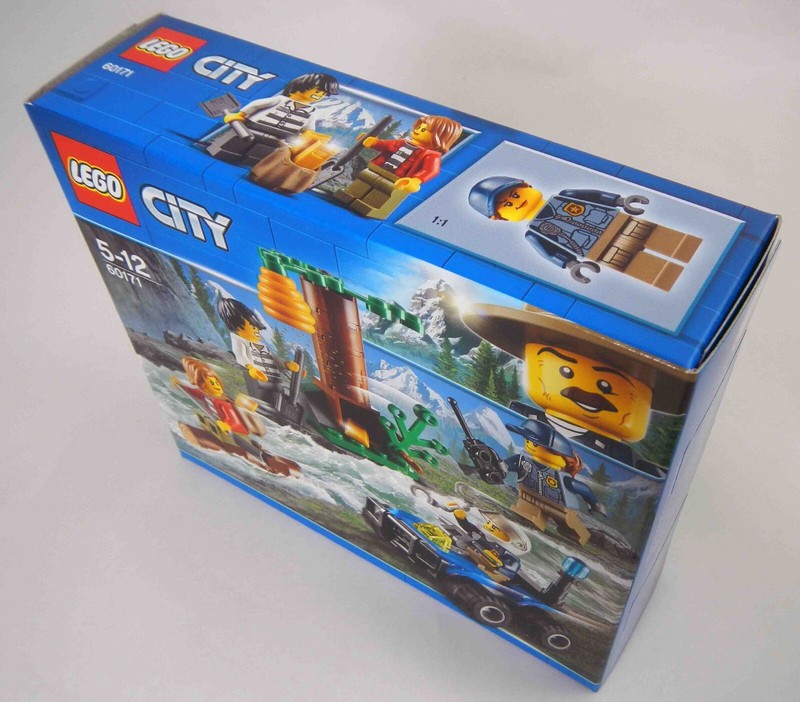 LEGO 60171 Mountain Fugitives Set City Police ATV Quad Bike Bee