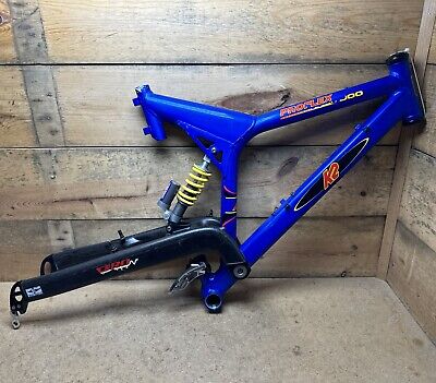 vintage 1998 k2 proflex 2000 aluminum 26 moutain bike noleen crosslink exp fork 126075583054