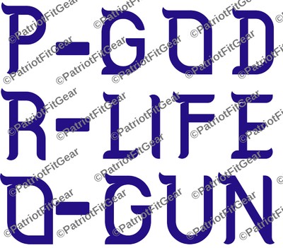 Pro God Life Gun,Faith Family Freedom,In God We Trust,Molon Labe,Vinyl Decal