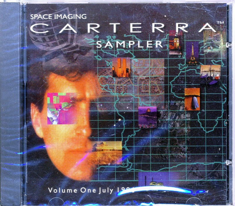 Space Imaging CARTERRA Satellite Images Viewing Tool  Computer CD