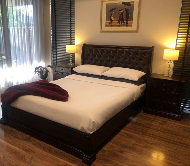 Harvey Norman Charlotte Queen Bedroom Suite Tasmanian Oak ...