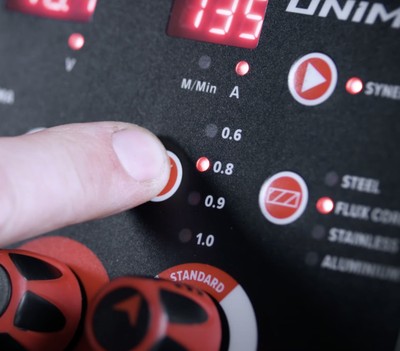 UNIMIG VIPER Multi 165 Mig Tig Stick Welder +Torch, Gas Gasless Synergic U11006K