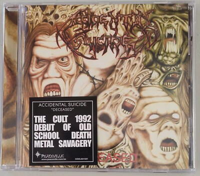 Accidental Suicide Deceased New CD Death Metal