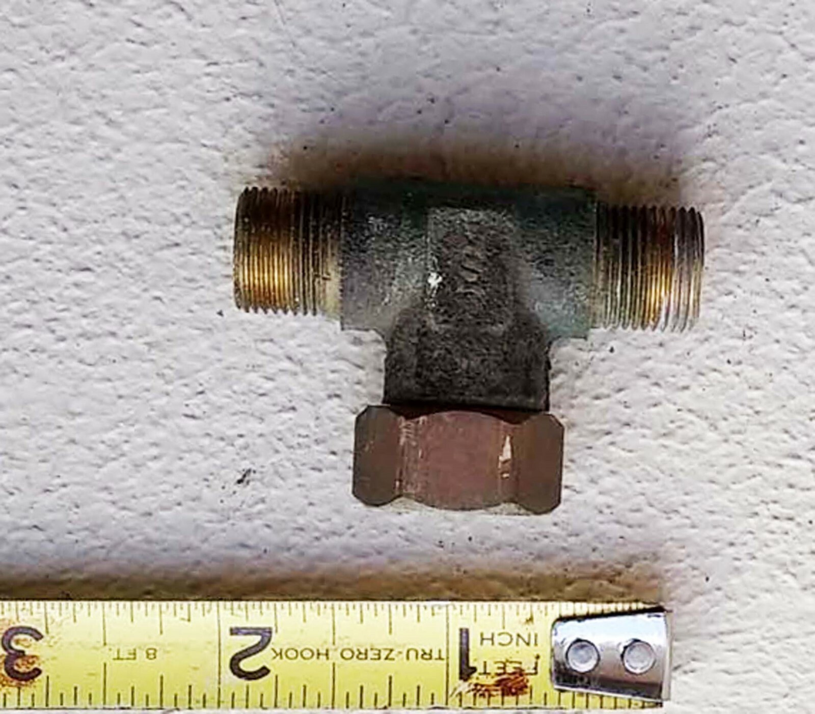 VINTAGE Small Brass Pipe 