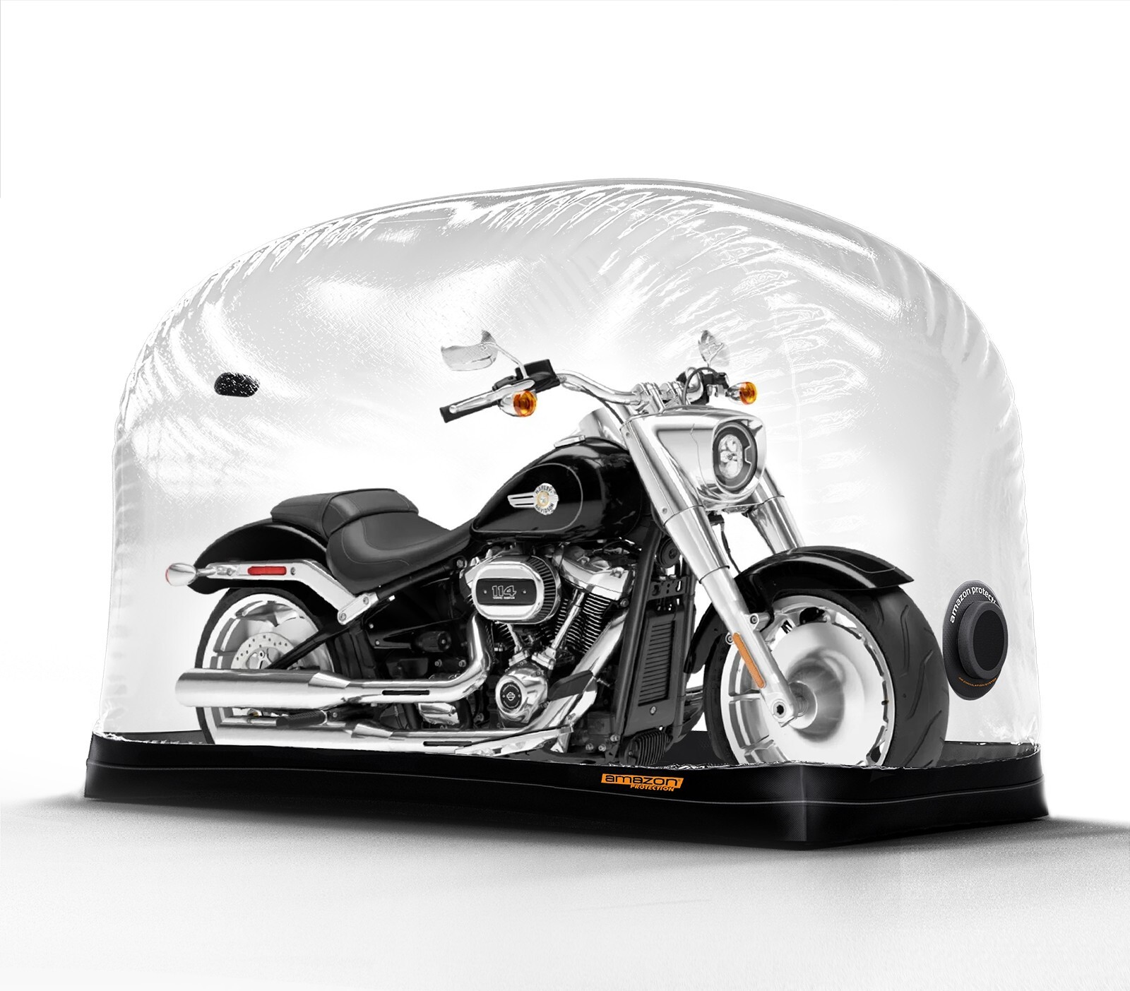 Amazon Protection Motorcycle Capsule Bubble Cover For Harley