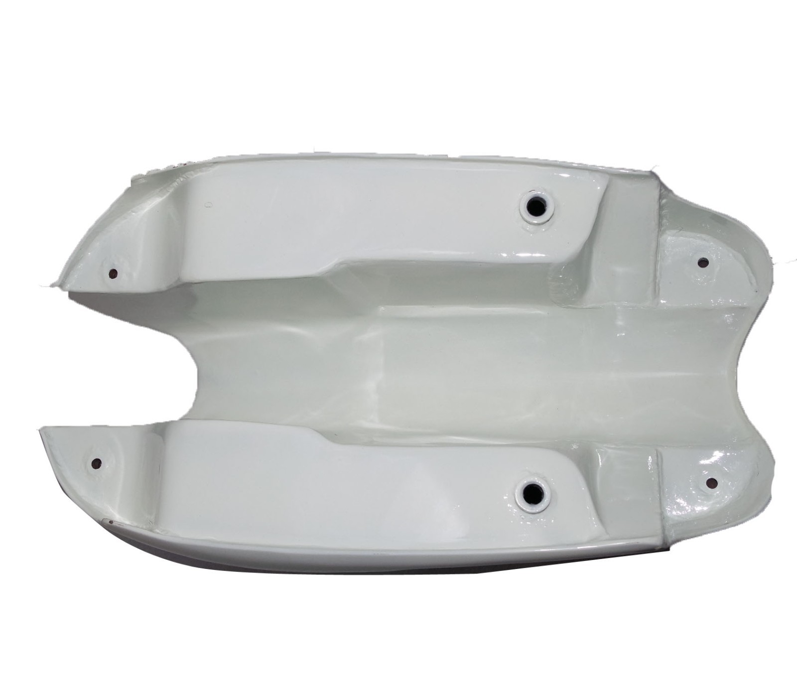 For Norton Commando Roadster Red Stripe Fuel Tank With Cap & Side Panel