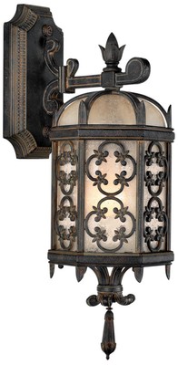 Wall Sconce COSTA DEL SOL Extra Small 1-Light Iridescent Textured Marbella