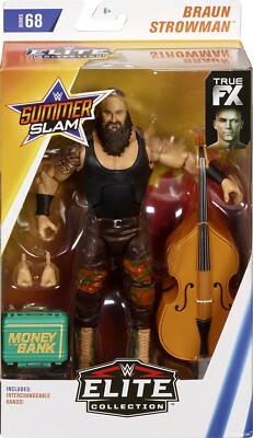 WWE Elite Collection Braun Strowmanフィギュア Amazon.com: WWE MATTEL Braun Strowman Elite Collection