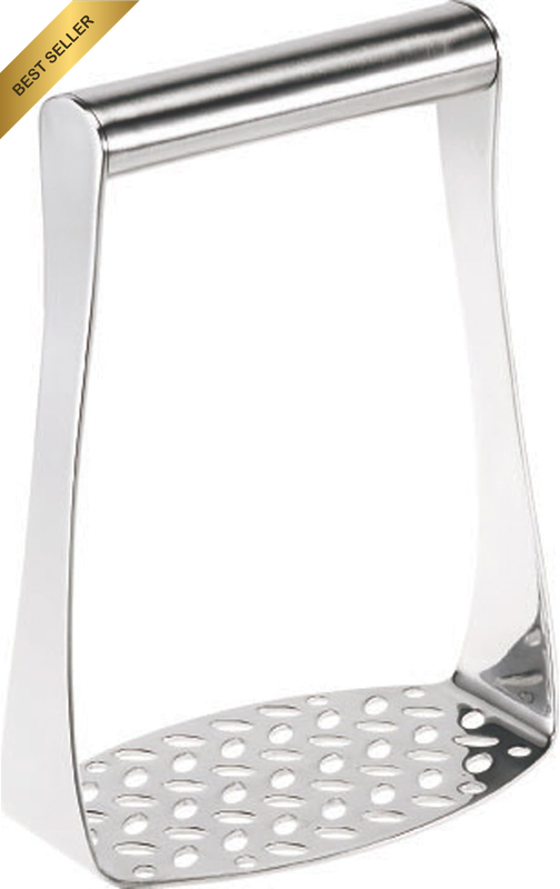 746756 Tempo Tools Stainless Potato Masher, Stainless Steel 15 Cm*38.5 Cm* 26.5