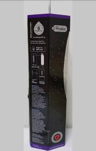 EveryDrop Whirlpool Refrigerator Water Filter #1, Every Drop EDR1RXD1,W10295370A
